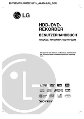 LG RH7500 Benutzerhandbuch