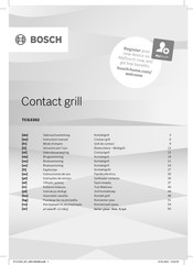 Bosch TCG3302 Gebrauchsanleitung
