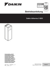 Daikin Altherma 3 GEO EGSAH10UD 9W Serie Betriebsanleitung