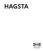 IKEA HAGSTA AA-2462102-1 Bedienungsanleitung