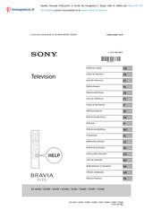Sony BRAVIA A89 Referenz-Anleitung
