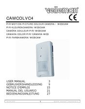 Velleman CAMCOLVC4 Bedienungsanleitung