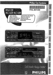 Philips RC169 Bedienungsanleitung