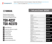 Yamaha TSX-N237D Bedienungsanleitung