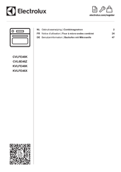 Electrolux CVLFE46K Benutzerinformation