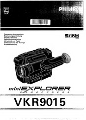Philips miniEXPLORER VKR 9015 Bedienungsanleitung