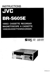 JVC BR-S605E Bedienungsanleitung