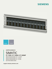 Siemens SIMATIC S7-1500 Gerätehandbuch