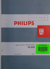 Philips PE 1520 Bedienungsanleitung