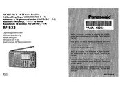 Panasonic RF-B33 Bedienungsanleitung