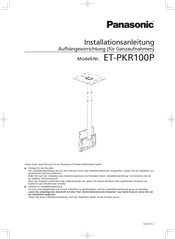 Panasonic ET-PKR100P Installationsanleitung