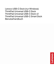 Lenovo ThinkPad Universal USB-C Smart Dock Benutzerhandbuch