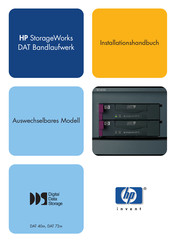 HP StorageWorks Installationshandbuch