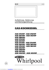 Whirlpool AGB 371/WP Aufstellungs- Und Bedienungsanleitung