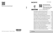 Sony AC-UD10 Bedienungsanleitung