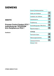 Siemens SIMATIC  PCS 7 Handbuch