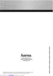 Hama 00090711 Benutzerhandbuch