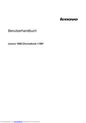 Lenovo 100S Chromebook-11IBY Benutzerhandbuch