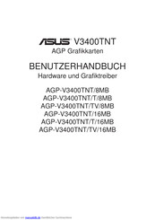 Asus AGP-V3400TNT/TV/8MB Benutzerhandbuch