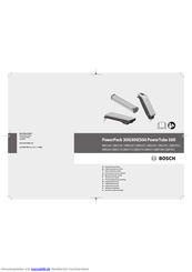Bosch PowerPack 300 BBR240 Originalbetriebsanleitung