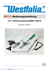 Westfalia GM941 Bedienungsanleitung