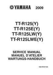Yamaha 2009 TT-R125LWEY Wartungs-Handbuch