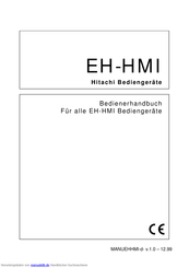 Hitachi EH-TD10 Bedienerhandbuch