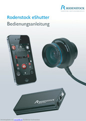 RODENSTOCK eShutter Bedienungsanleitung