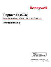 Honeywell Captuvo SL22 Kurzanleitung