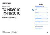 Onkyo AV-RECEIVER TX-NR5010 Bedienungsanleitung