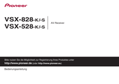 Pioneer AV Receiver VSX-828-k Bedienungsanleitung