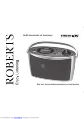 Roberts Stream 105 Bedienungsanleitung