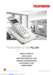 Telefunken TD 300 Pillow Gebrauchsanweisung