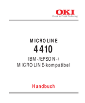 Oki microline 4410 Handbuch