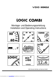 VDO Logic Combi Montageanleitung Und Bedienungsanleitung