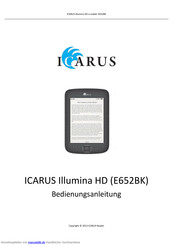 Icarus Illumina HD Bedienungsanleitung
