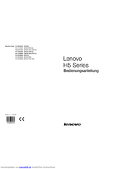 Lenovo H5 Series Bedienungsanleitung