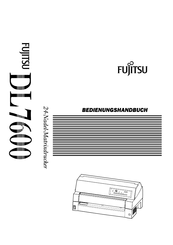 Fujitsu DL 7600 Bedienungshandbuch
