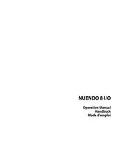 Steinberg Nuendo8 I/O Handbuch