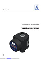 Beko METPOINT UD01 Betriebsanleitung