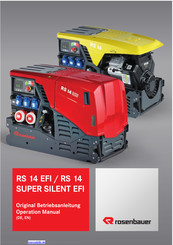 Rosenbauer RS14 EFI Super silent Betriebsanleitung