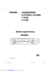 Toshiba V-721EG Bedienungsanleitung