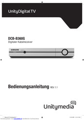 Samsung DCB-B360G Bedienungsanleitung