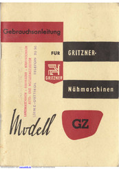Gritzner GZ Gebrauchsanleitung