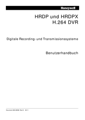 Honeywell HRDP H.264 DVR Benutzerhandbuch