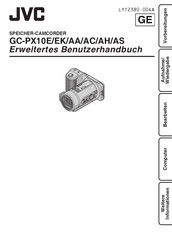 JVC GC-PX10AS Erweitertes Benutzerhandbuch