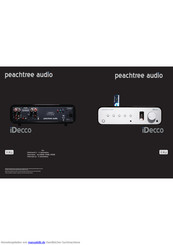 Peachtree Audio iDecco Bedienungsanleitung