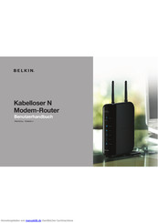 Belkin Modem-Router Benutzerhandbuch