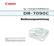 Canon imageFORMULA DR-7090C Bedienungsanleitung