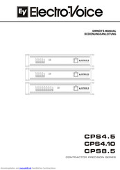 Electro-Voice CPS 4.5 Bedienungsanleitung